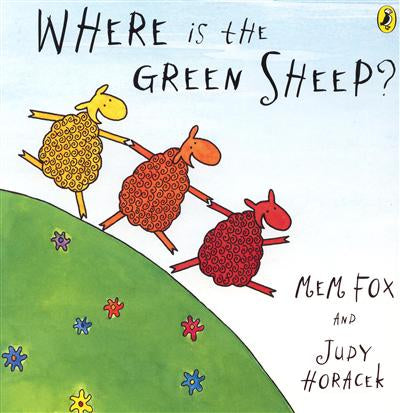 Where is the Green Sheep? - Board Book