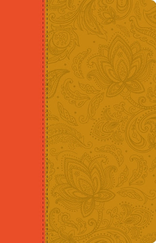 Holy Bible ESV Anglicized - Paisley Tan and Red