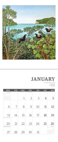 2025 Clare Reilly NZ Wall Calendar