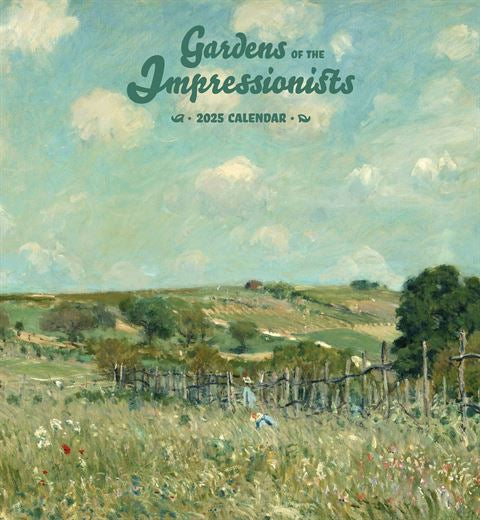 Gardens of the Impressionists 2025 Large Wall Calendar