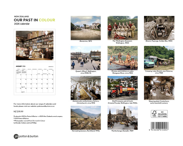 2026 Our Past in Colour Calendar