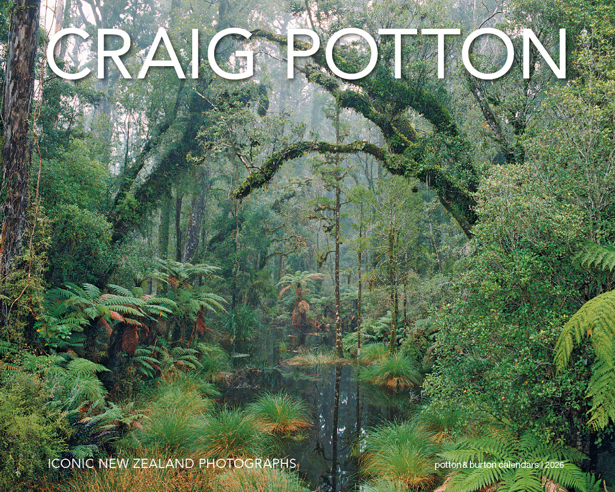 2026 Craig Potton Iconic New Zealand Photographs Calendar