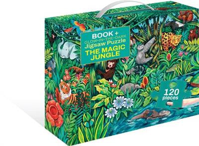 The Magic Jungle Book and Glow-in-the-Dark Floor Puzzle