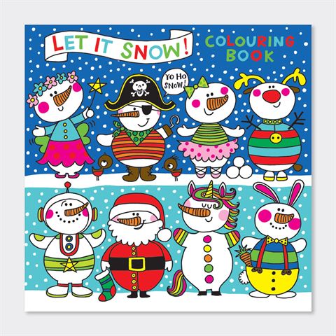 Rachel Ellen Let it Snow Colouring Book