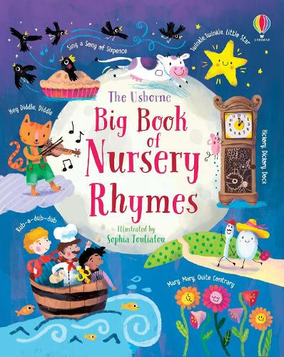 The Usborne Big Book of Nursery Rhymes - Board Book