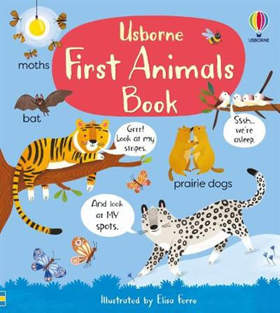 First Animals Book - Board Book