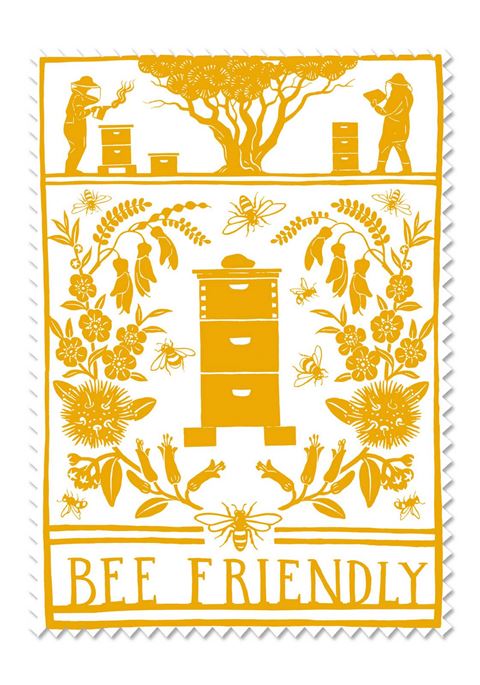 Lens Cloth: Bee Friendly