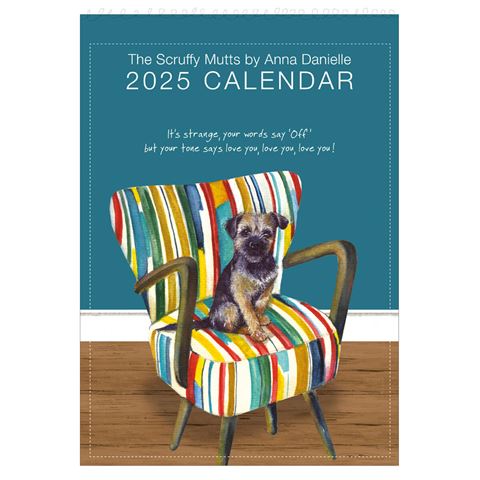 Scruffy Mutts 2025 Calendar