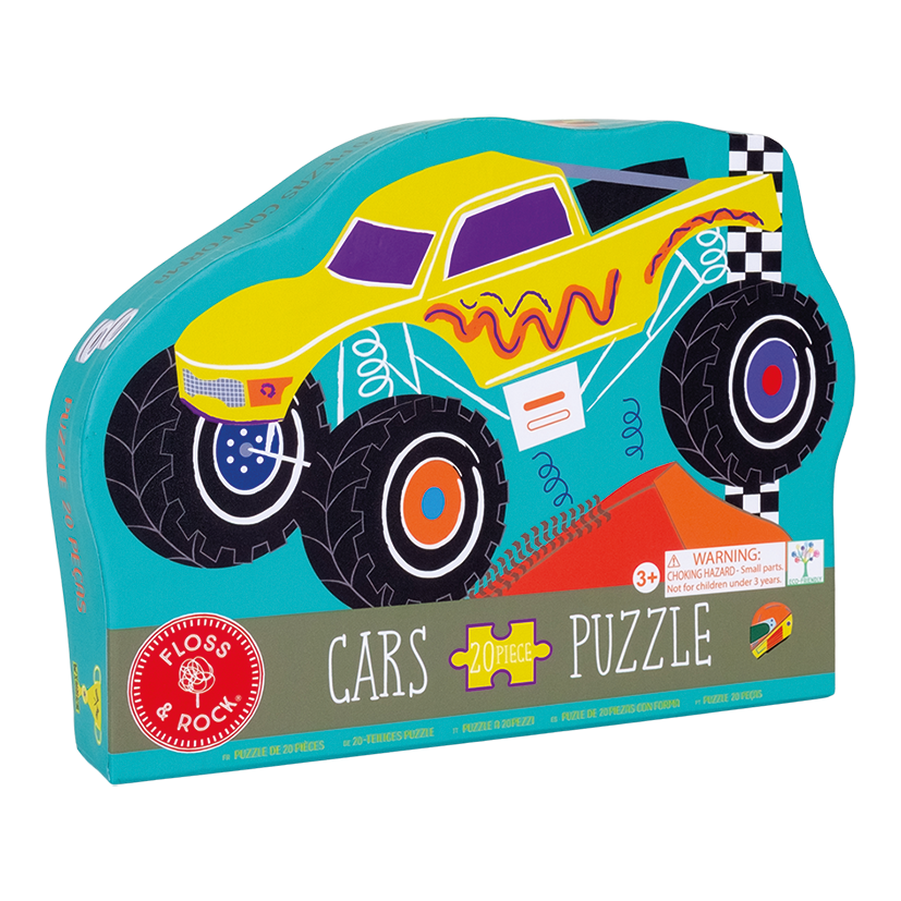 Cars 20-Piece Jigsaw Puzzle