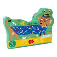 Floss & Rock Pets 20-Piece Shaped Jigsaw Puzzle