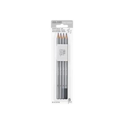 Winsor & Newton Studio Graphite Pencil & Eraser Set