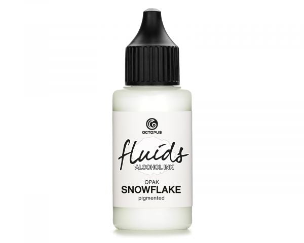 Octopus Fluids Alcohol Ink Snowflake White 30 ml