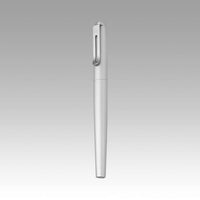 Angle Fountain Pen Silver