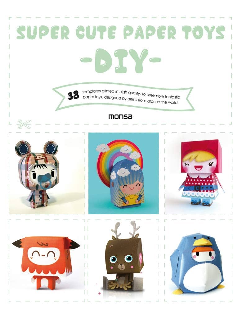 Super Cute Paper Toys DIY