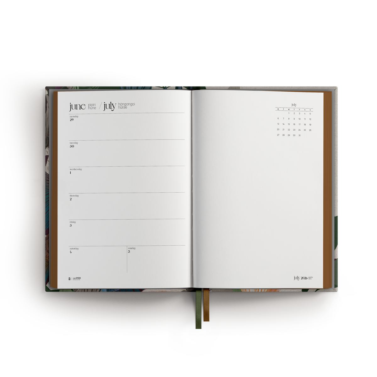 Ahi Weekly Diary 2026 by Flox