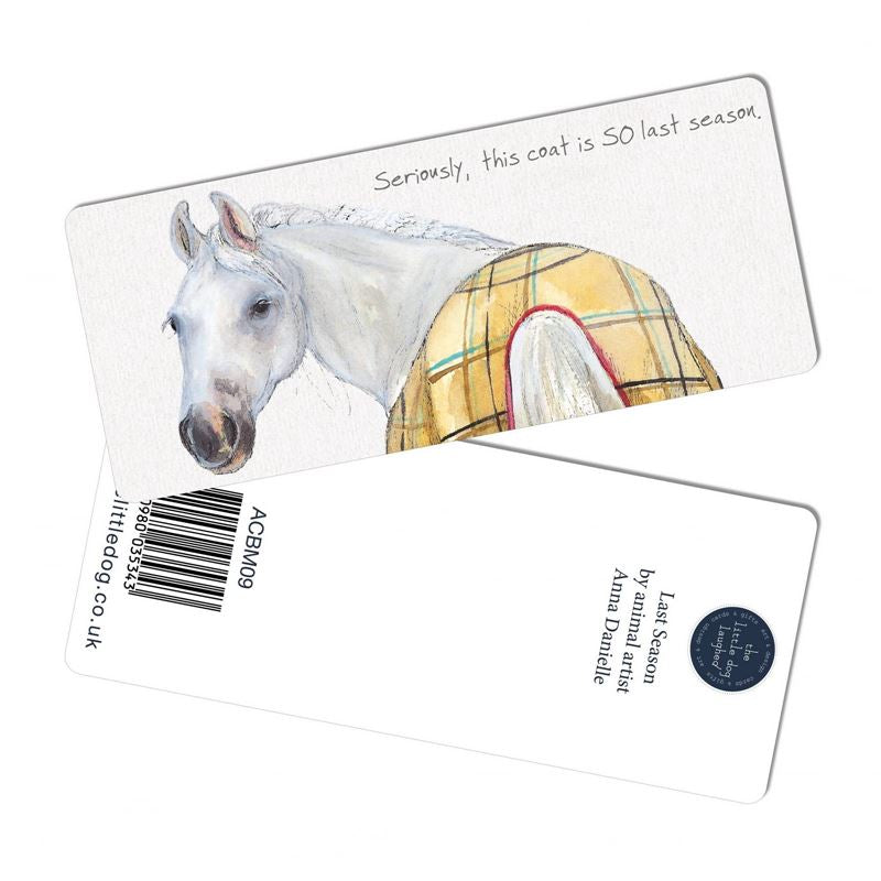 Little Dog Laughed Bookmark: So Last Season