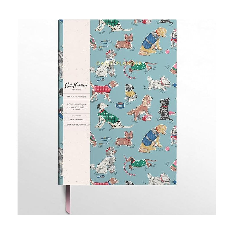 Cath Kidston Daily Planner - A5 Soft Clothbound - Dogs