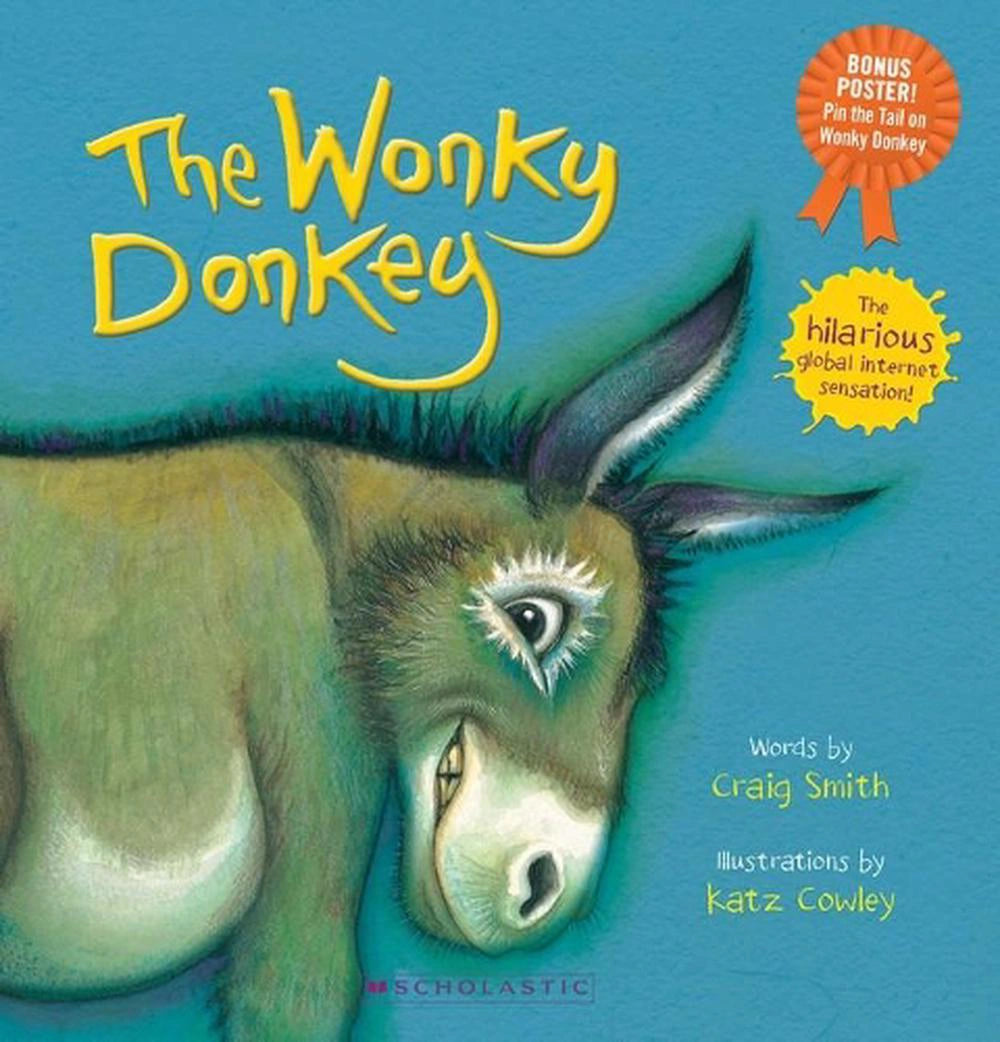 The Wonky Donkey Hardback (with Bonus Pin-the-Tail Poster)