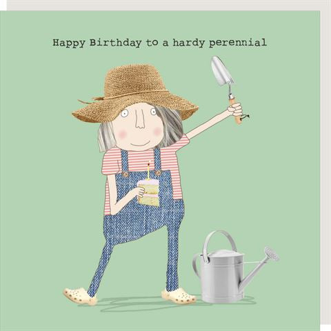 Card: Hardy Perennial Birthday