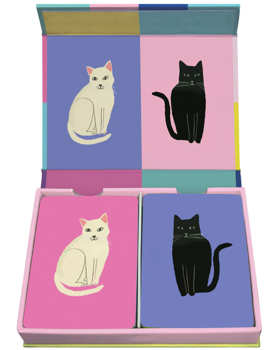 Cat Etiquette playing cards