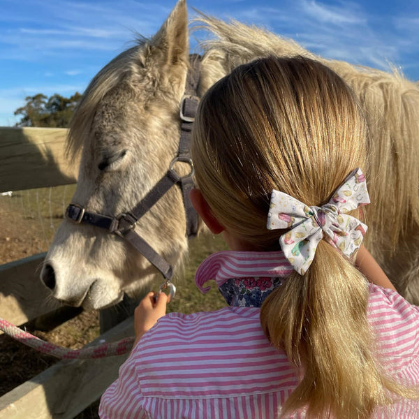Pinwheel Bow Hair Clip by Madison Coulter