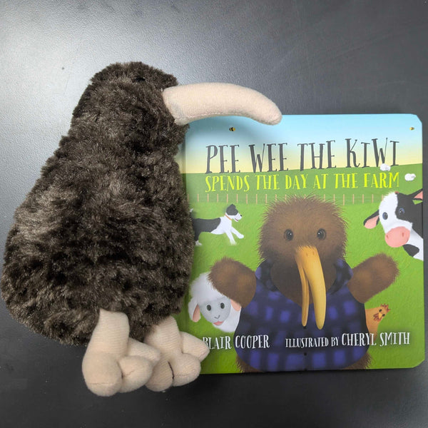 Pee Wee the Kiwi Spends the Day at the Farm