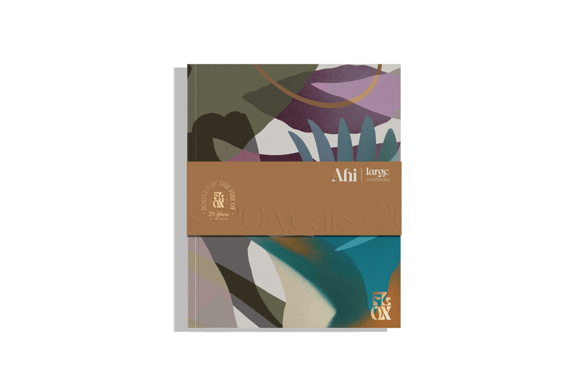 Ahi Large Notebook Set of 2 by Flox - The Page and Prose Booksellers