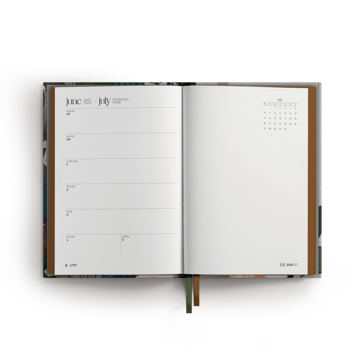 Ahi Weekly Diary 2026 by Flox - The Page and Prose Booksellers