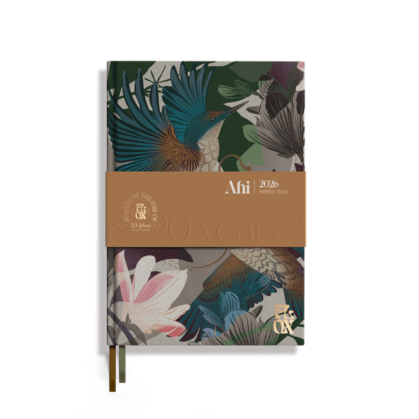 Ahi Weekly Diary 2026 by Flox - The Page and Prose Booksellers
