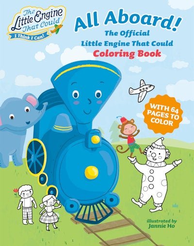 All Aboard! The Official Little Engine That Could Coloring Book - The Page and Prose Booksellers