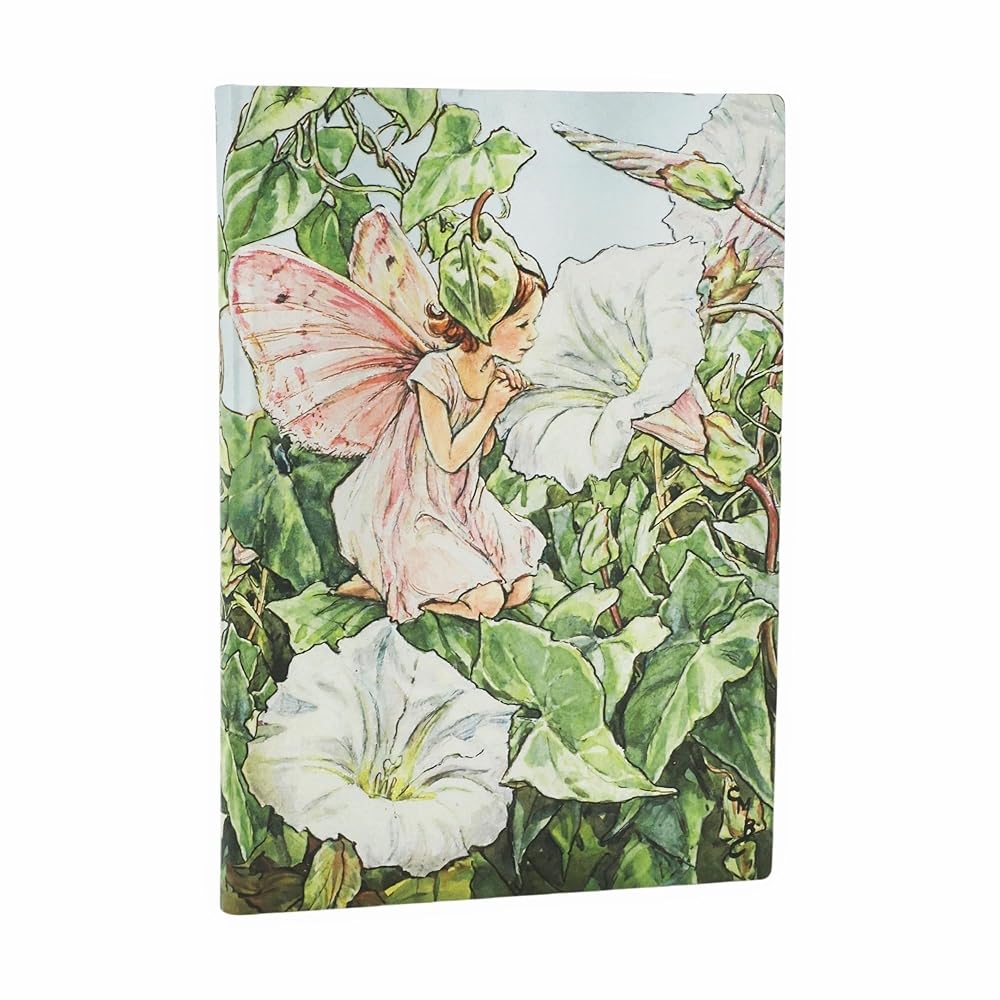 Bindweed Fairy Midi Lined Softcover Journal, 176pg, 100GSM by Paperblanks (Flower Fairies) - The Page and Prose Booksellers