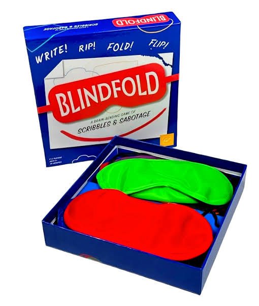 Blindfold: A Brain - Bending Game Of Scribbles And Sabotage - The Page and Prose Booksellers