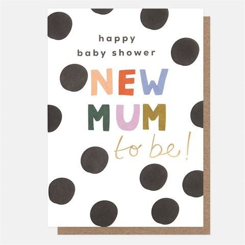 Card: New Mum to Be Baby Shower - The Page and Prose Booksellers