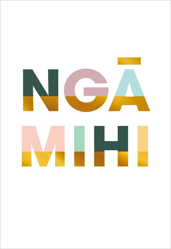 Card: Te Koha: Ngā Mihi - The Page and Prose Booksellers