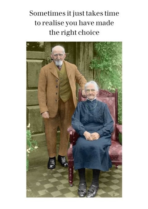 Card: The Right Choice Humour - The Page and Prose Booksellers