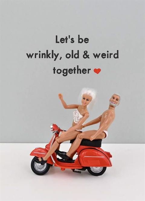 Card: Wrinkly, Old, Weird - Humour - The Page and Prose Booksellers