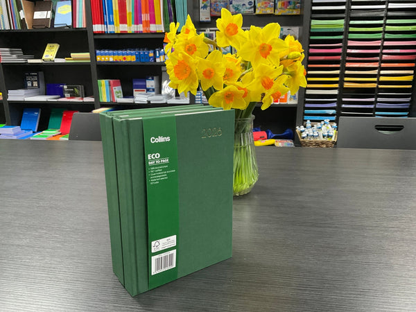 Collins Dairy A51 Eco Green DTP 2026 - The Page and Prose Booksellers
