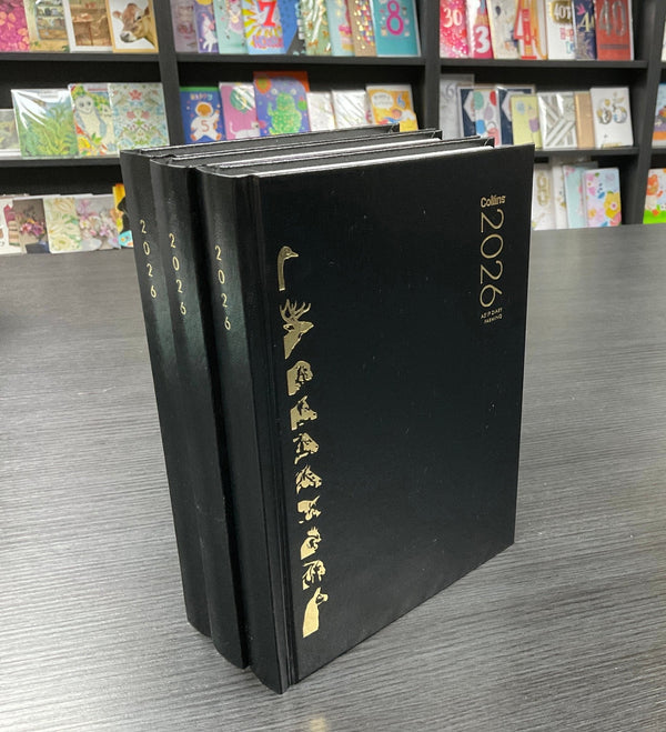Collins Diary A51F Farming Black DTP 2026 - The Page and Prose Booksellers