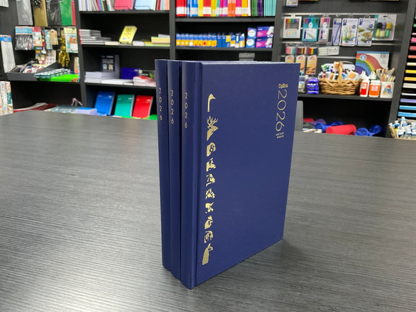 Collins Diary A52F Farming Blue 2026 - The Page and Prose Booksellers