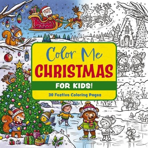Color Me Christmas (for Kids!) - The Page and Prose Booksellers