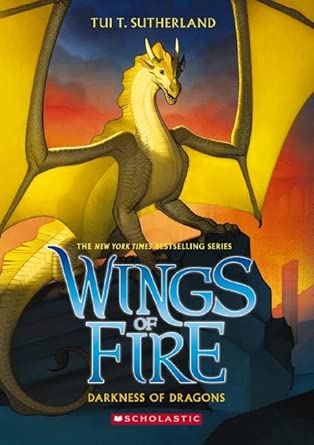 Darkness of Dragons (Wings of Fire 10) Volume 10 - The Page and Prose Booksellers