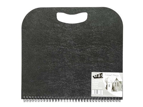 DAS A4 Visual Art Diary with Handle - 60 Leaf - The Page and Prose Booksellers