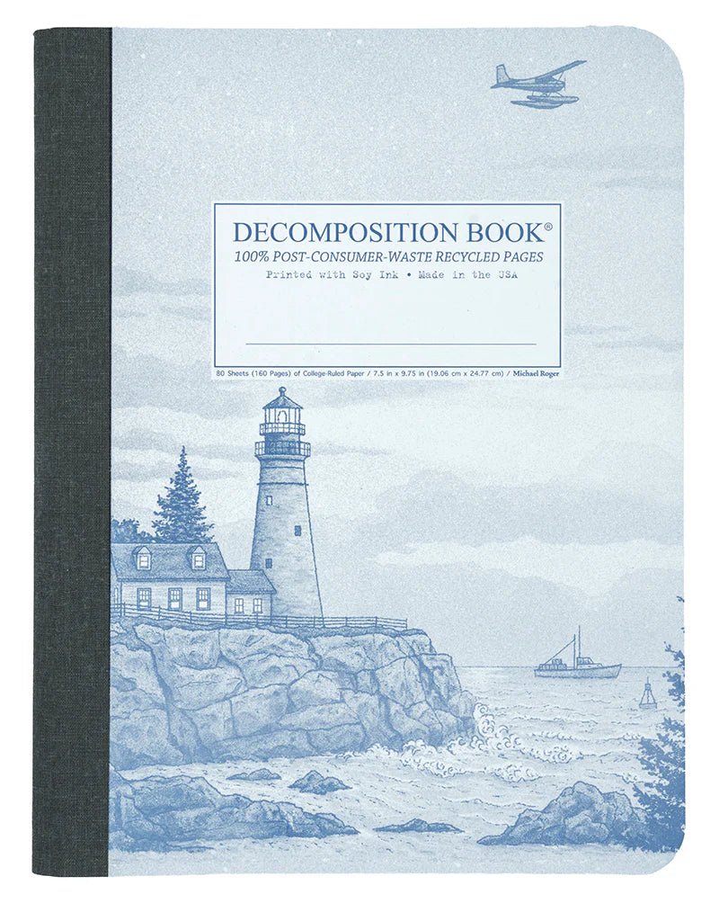Decomposition - Notebook - Ruled - Large - Acadia - The Page and Prose Booksellers
