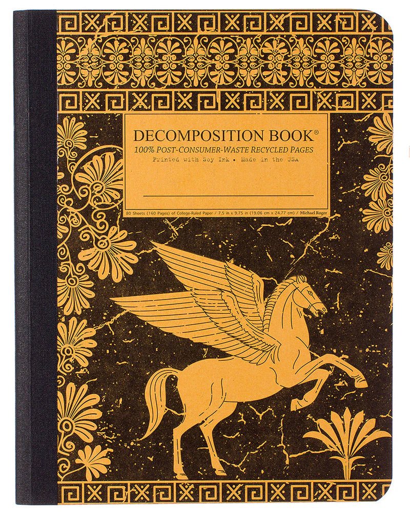 Decomposition - Notebook - Ruled - Large - Pegasus - The Page and Prose Booksellers