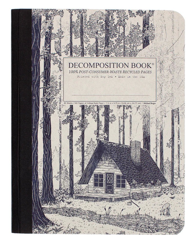 Decomposition - Notebook - Ruled - Large - Redwood Creek - The Page and Prose Booksellers
