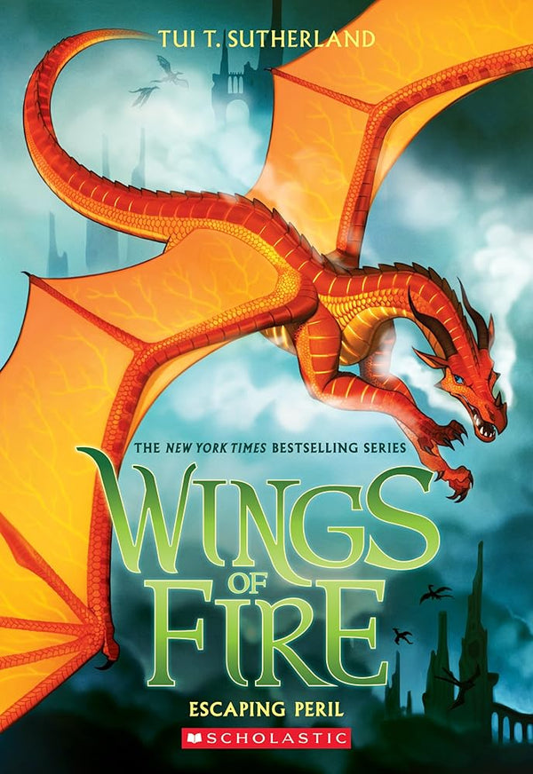Escaping Peril (Wings of Fire 8) (8) - The Page and Prose Booksellers
