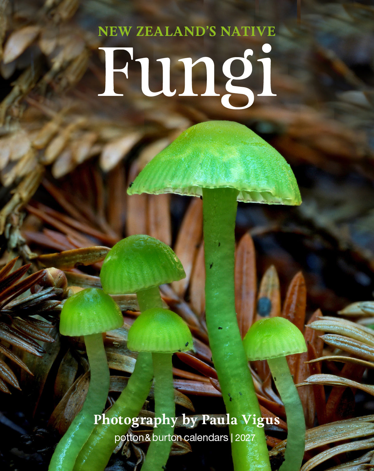 2027 NZ Fungi Small Calendar