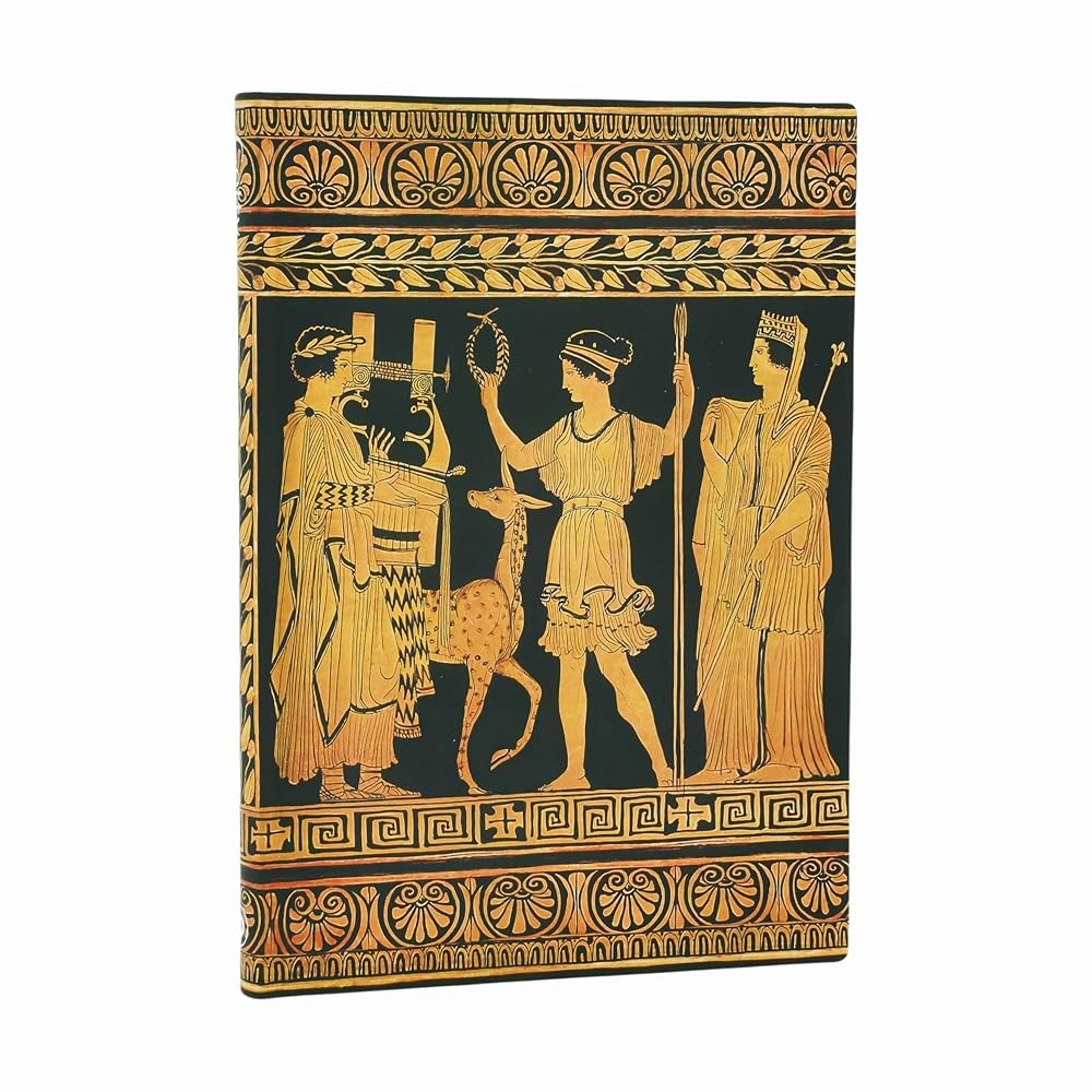 Gathering of Deities Midi Lined Softcover Journal, 176pg, 100GSM, The J. Paul Getty Museum Collection by Paperblanks (Ancient Greek Pottery) - The Page and Prose Booksellers