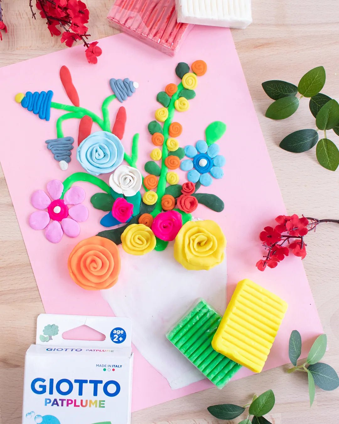 Giotto Soft Modelling Plasticine - Set of 10 Colours - The Page and Prose Booksellers