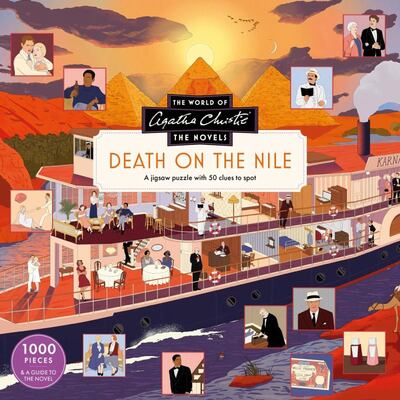 The World of Agatha Christie: Death on the Nile (1000-piece jigsaw puzzle)